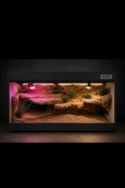 Terrarium 120x60x60 cm dla agamy gekona żółwia węża kameleona legwana pająka