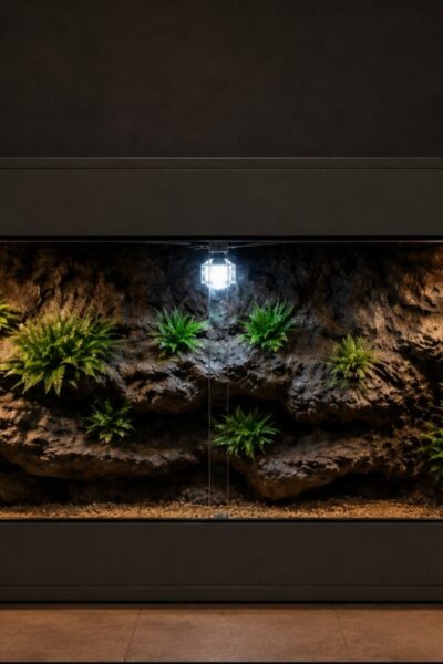 Terrarium 120x60x60 cm dla agamy gekona żółwia węża kameleona legwana